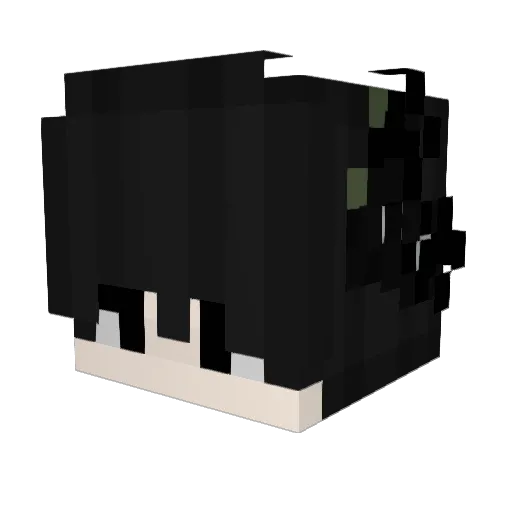 KayoGamer202BR Minecraft avatar head, 3D render