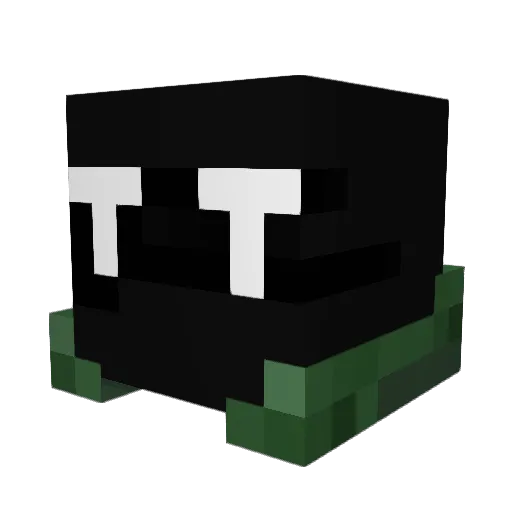 Kayoh_ Minecraft avatar head, 3D render