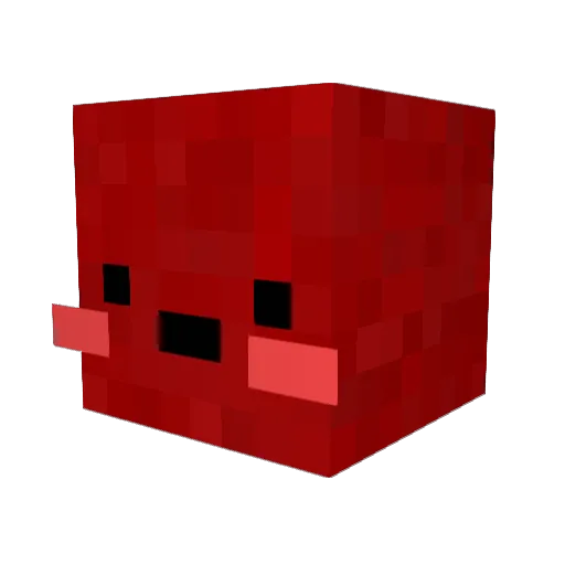 KayraWest Minecraft avatar head, 3D render