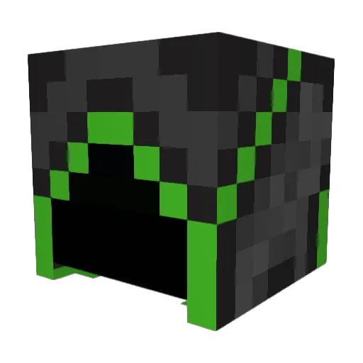 Kayros_LoneWolf Minecraft avatar head, 3D render