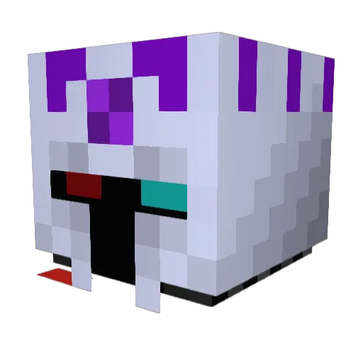 Kayrox90 Minecraft avatar head, 3D render