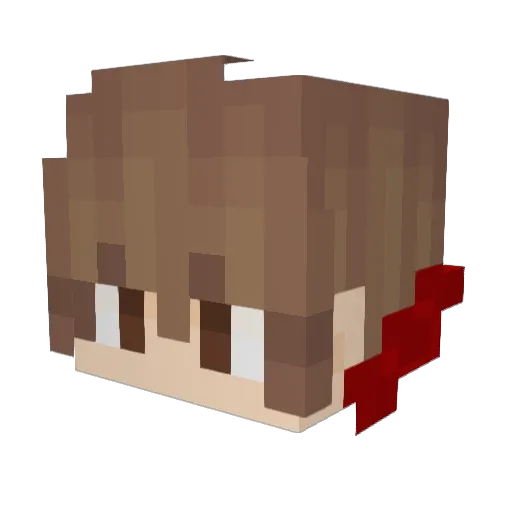 Kaytheman43 Minecraft avatar head, 3D render