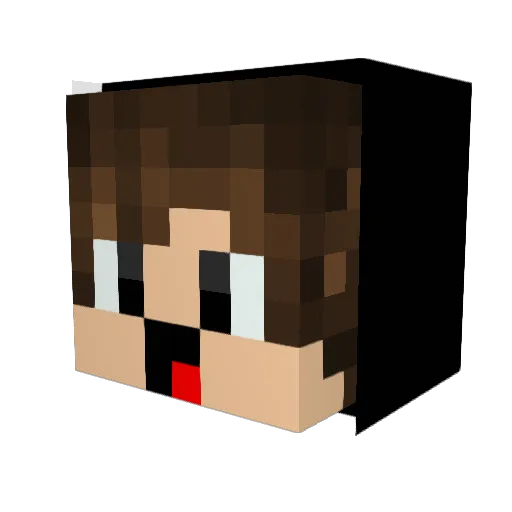 KayyLanne Minecraft avatar head, 3D render