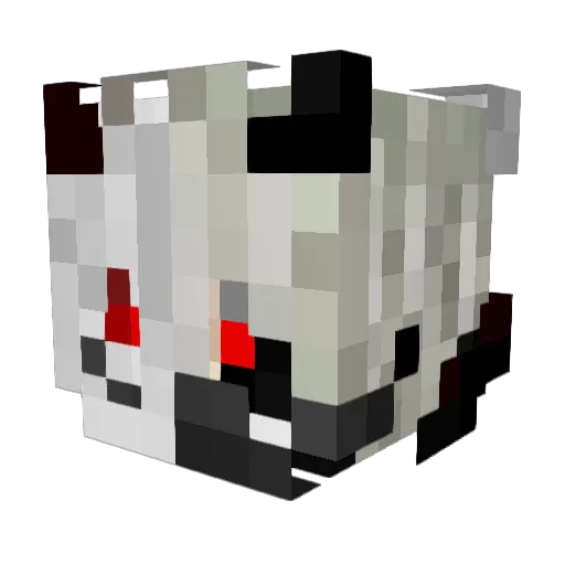 KazGamin Minecraft avatar head, 3D render