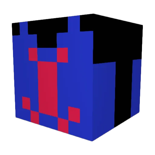 Kaz_Erid4nus Minecraft avatar head, 3D render