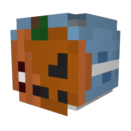 Minecraft-Avatar von KazperNd: Kopf als 3D-Render