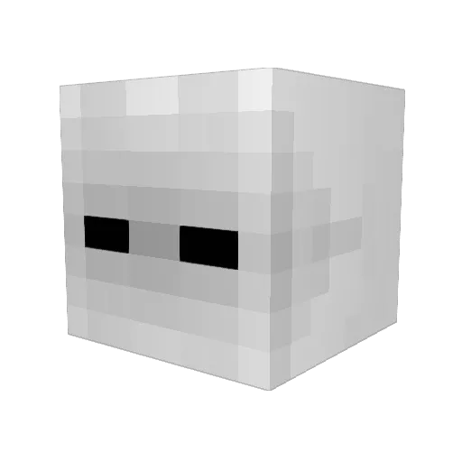 Kazunari69 Minecraft avatar head, 3D render
