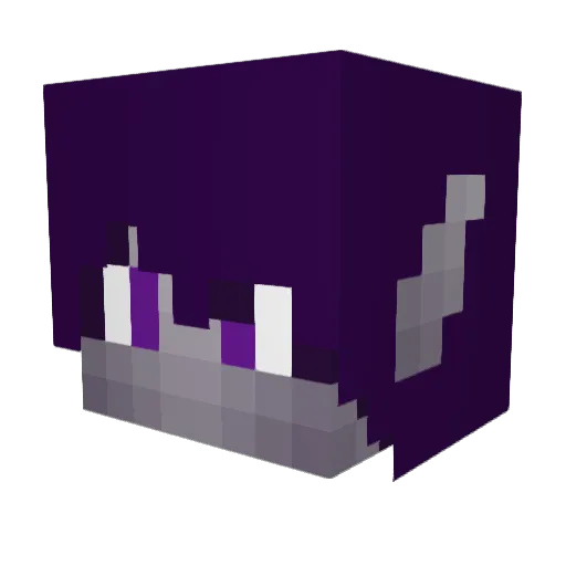 Kazuto_Yuki47 Minecraft avatar head, 3D render