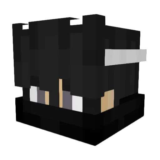 Kb__ Minecraft avatar head, 3D render