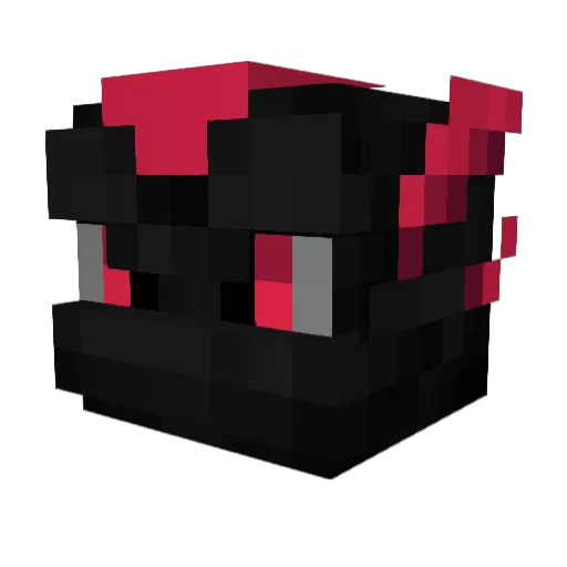 Kbn2 Minecraft avatar head, 3D render