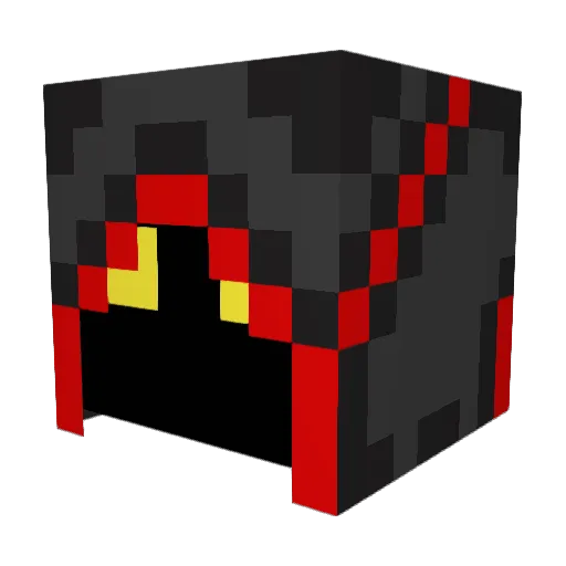 KbukGolf Minecraft avatar head, 3D render
