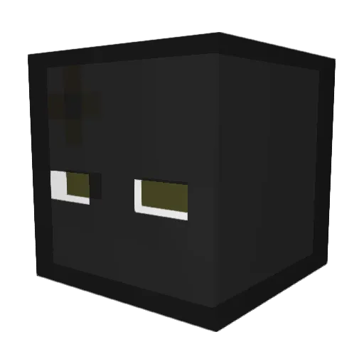 Kcalb1 Minecraft avatar head, 3D render