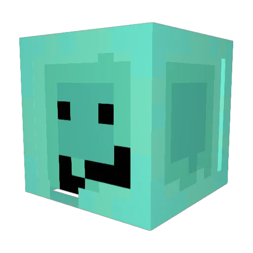 Kcaxai Minecraft avatar head, 3D render