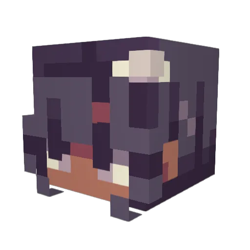 Kcool_ Minecraft avatar head, 3D render