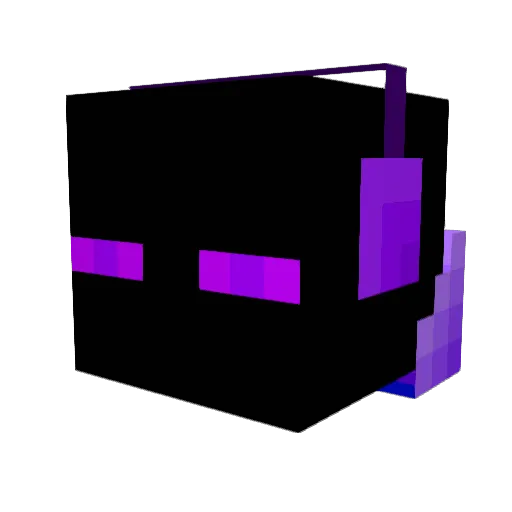 Kcorkz Minecraft avatar head, 3D render