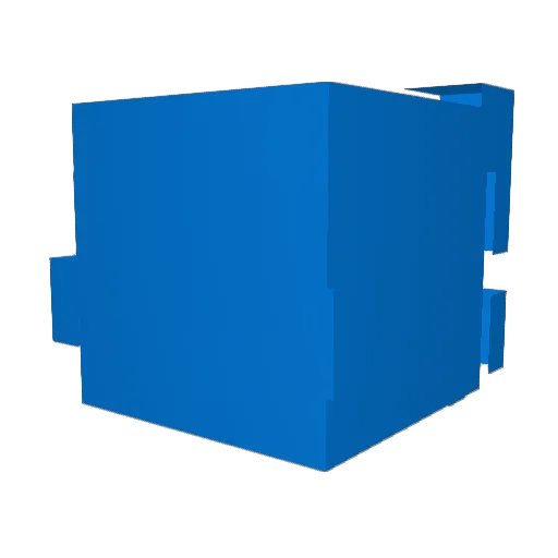 Kcsta Minecraft avatar head, 3D render