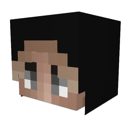 KcyFlock Minecraft avatar head, 3D render