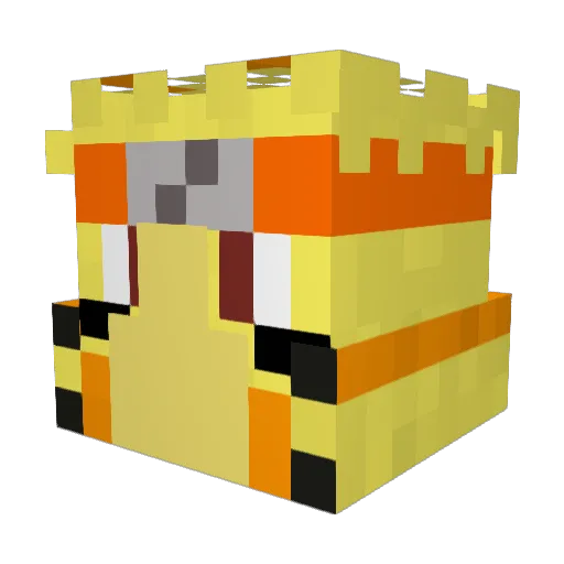 Kdizzle1234 Minecraft avatar head, 3D render