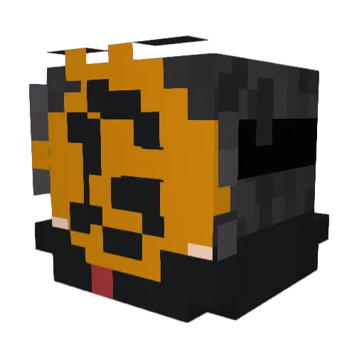 Kdog_321 Minecraft avatar head, 3D render