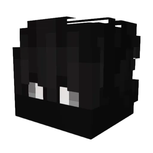 Ke1lso Minecraft avatar head, 3D render
