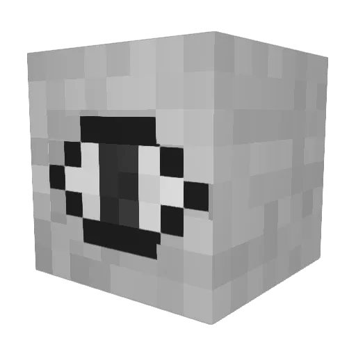 KeAsTian Minecraft avatar head, 3D render