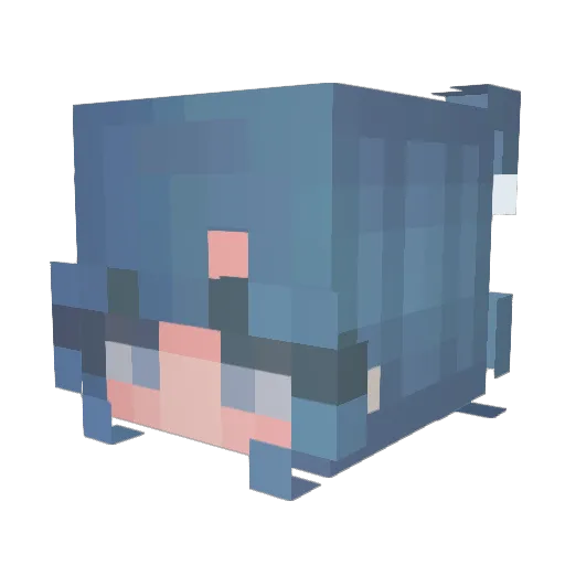 KeLisi114514 Minecraft avatar head, 3D render