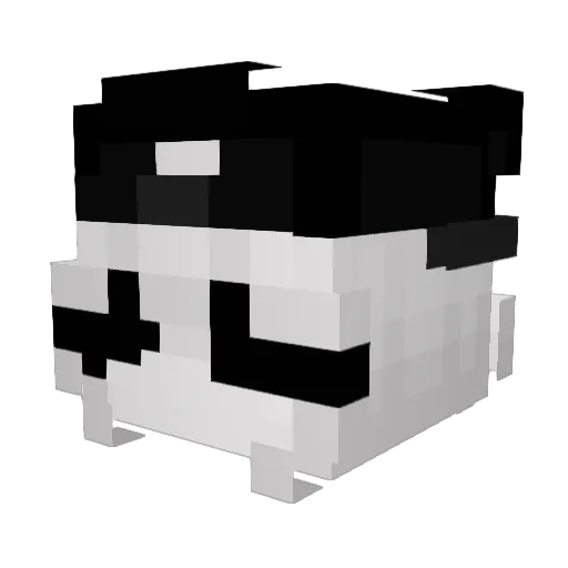 KeNan_god Minecraft avatar head, 3D render