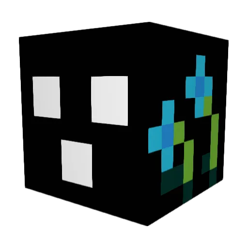 KeXIu66 Minecraft avatar head, 3D render