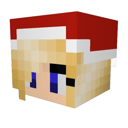 KeairaB23 Minecraft avatar head, 3D render