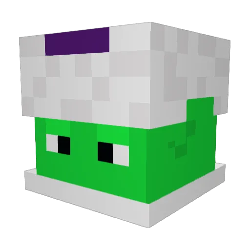 Keanu_Christ Minecraft avatar head, 3D render