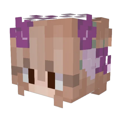 KearnsXx Minecraft avatar head, 3D render