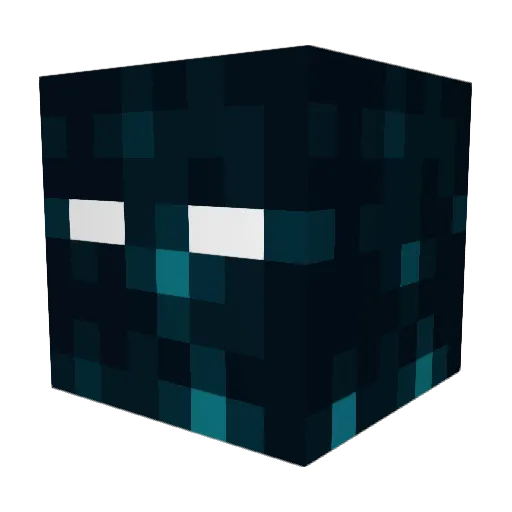 KeatonTS Minecraft avatar head, 3D render