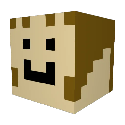 KebabParty59 Minecraft avatar head, 3D render