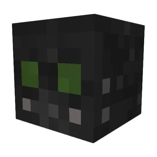 Kebobz Minecraft avatar head, 3D render