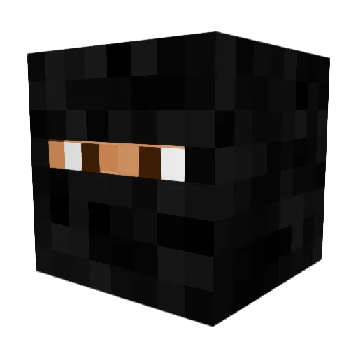 Kedrok2_0 Minecraft avatar head, 3D render