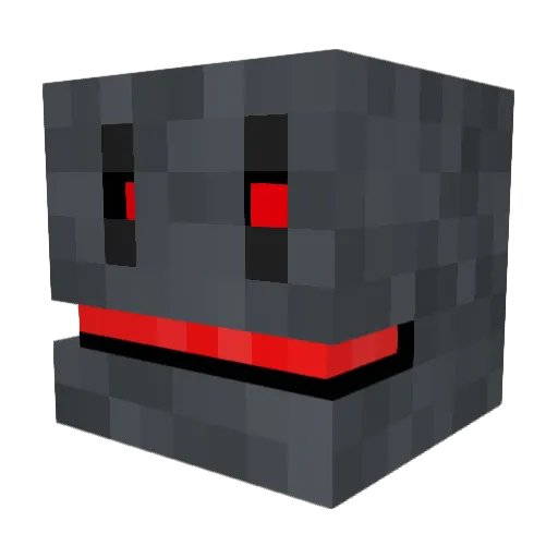Kee_Pless Minecraft avatar head, 3D render