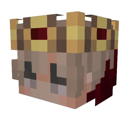 Keeaaannnn Minecraft avatar head, 3D render