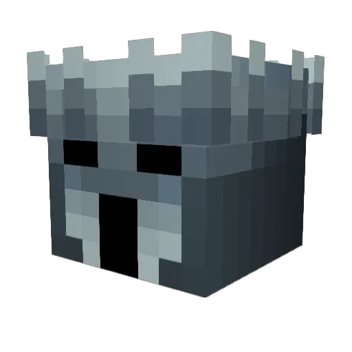 KeeblerMan123 Minecraft avatar head, 3D render
