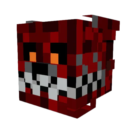 Keebs__ Minecraft avatar head, 3D render
