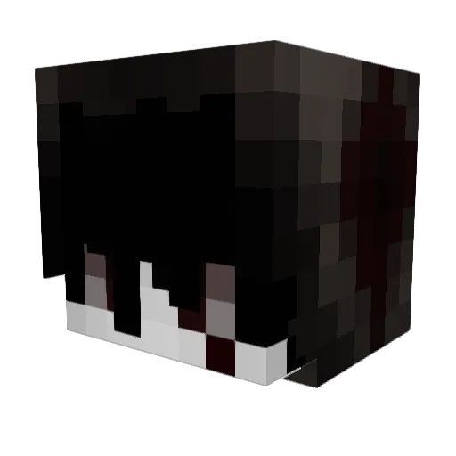 Keed Minecraft avatar head, 3D render