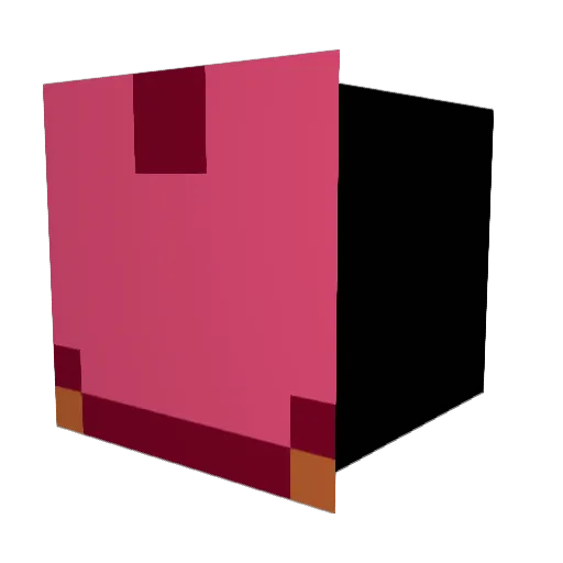 KeefJustice Minecraft avatar head, 3D render