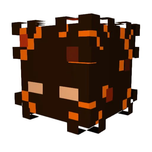 Keefwayne Minecraft avatar head, 3D render