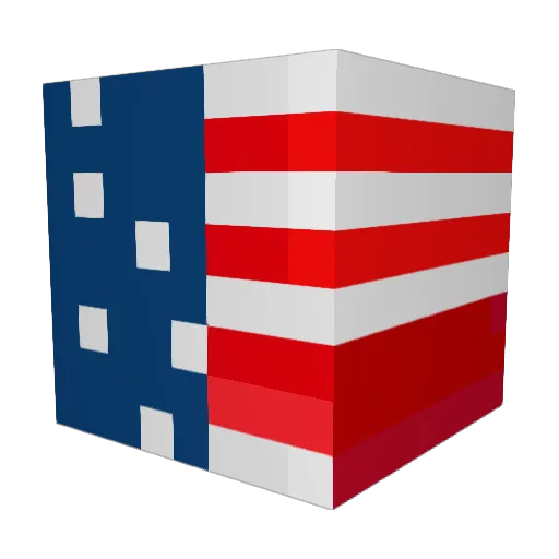 KeeganCon Minecraft avatar head, 3D render