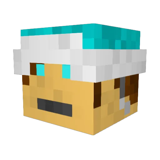 Keegan_456 Minecraft avatar head, 3D render