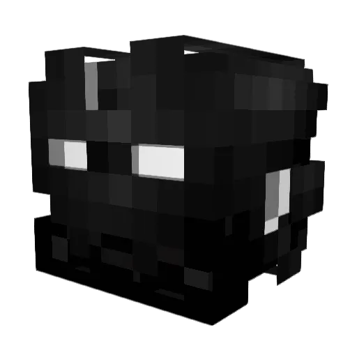 Keegania Minecraft avatar head, 3D render