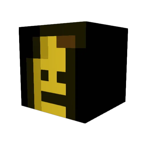 KeelieInnit Minecraft avatar head, 3D render