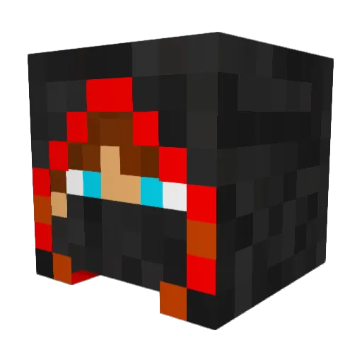 KeenanDito Minecraft avatar head, 3D render