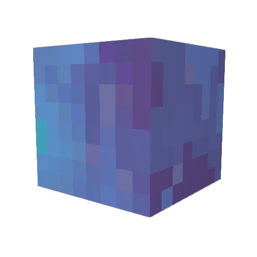 KeepAwayFromKids Minecraft avatar head, 3D render
