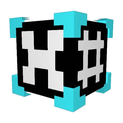 KeepHotbar Minecraft avatar head, 3D render