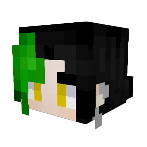 Keeper_Of_All Minecraft avatar head, 3D render